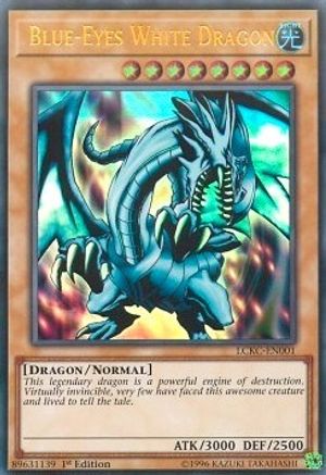 Blue-Eyes White Dragon (Version 1) [LC06 - LCKC-EN001]