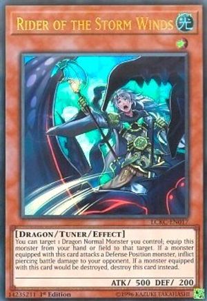 Rider of the Storm Winds (LCKC-EN017) - Legendary Collection Kaiba 1st Edition