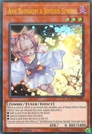 Ash Blossom & Joyous Spring (LCKC-EN080) - Legendary Collection Kaiba Unlimited
