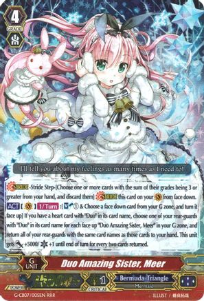 Duo Amazing Sister, Meer (G-CB07/005EN) - G-CB07: Divas' Festa