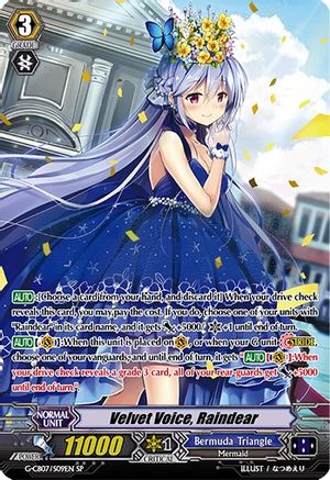 Velvet Voice, Raindear (SP) (G-CB07/S09EN) - G-CB07: Divas' Festa
