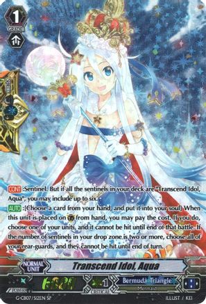 Transcend Idol, Aqua (SP) (G-CB07/S12EN) - G-CB07: Divas' Festa