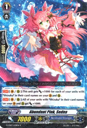 Abundant Pink, Sedna (G-CB07/028EN) - G-CB07: Divas' Festa
