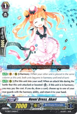 Novel Dress, Akari (G-CB07/041EN) - G-CB07: Divas' Festa