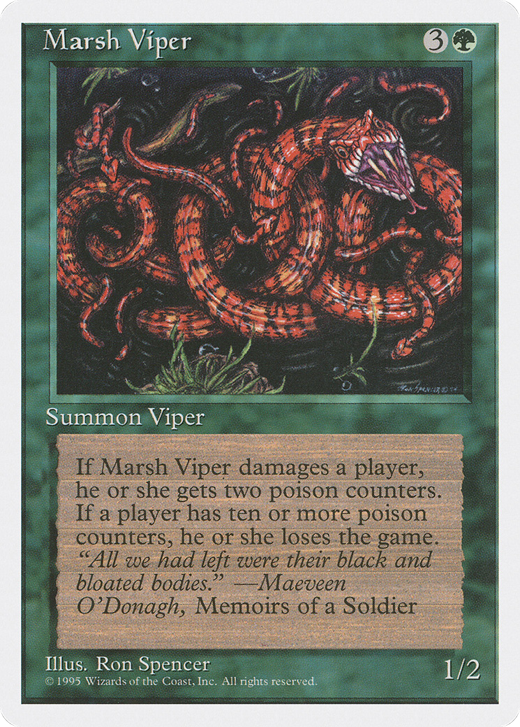 Marsh Viper [4ED - N/A]