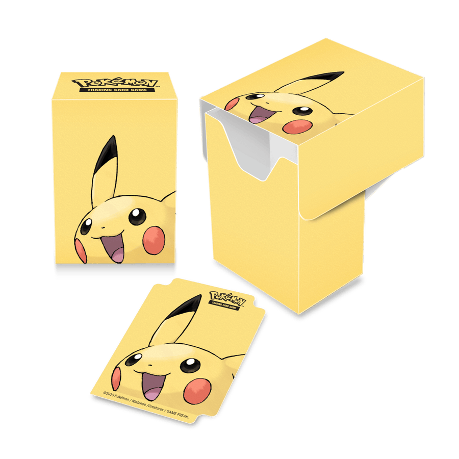 Ultra PRO: Full View Deck Box - Pokemon (Yellow Pikachu)