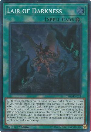 Lair of Darkness (SR06-EN022) - Structure Deck: Lair of Darkness 1st Edition