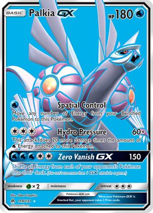 Palkia GX (Full Art) [SM06 - 119/131]