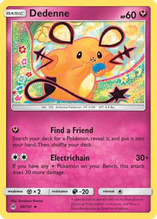 Dedenne 088/131  SM  Forbidden Light - Uncommon