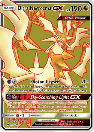 Ultra Necrozma GX (Full Art) [SM06 - 127/131]