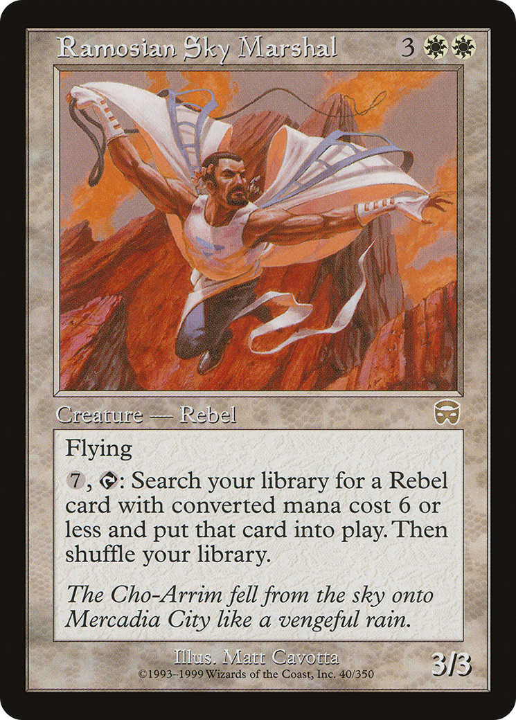Ramosian Sky Marshal [MMQ - 40]
