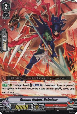 Dragon Knight, Nehalem (V-TD02/005EN) - V-TD02: Toshiki Kai