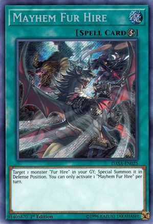 Mayhem Fur Hire (DASA-EN025) - Dark Saviors Unlimited