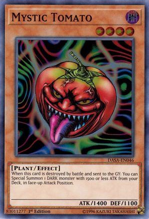 Mystic Tomato (DASA-EN046) - Dark Saviors Unlimited