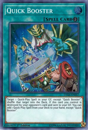 Quick Booster (DASA-EN057) - Dark Saviors 1st Edition