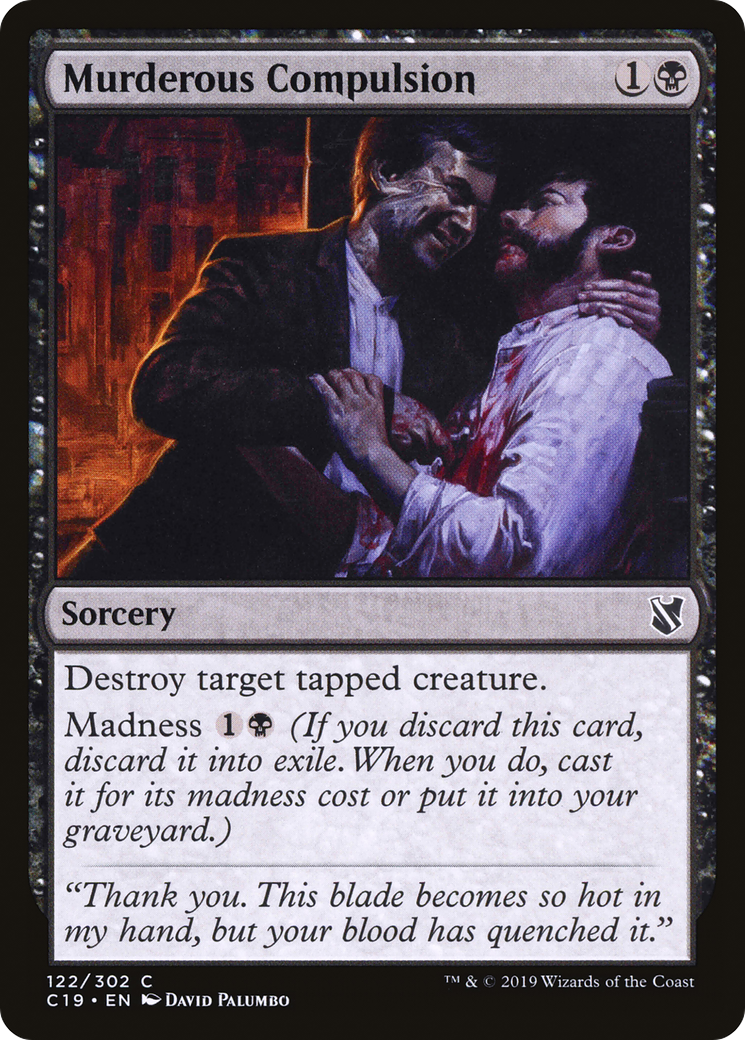 Murderous Compulsion [C19 - 122]