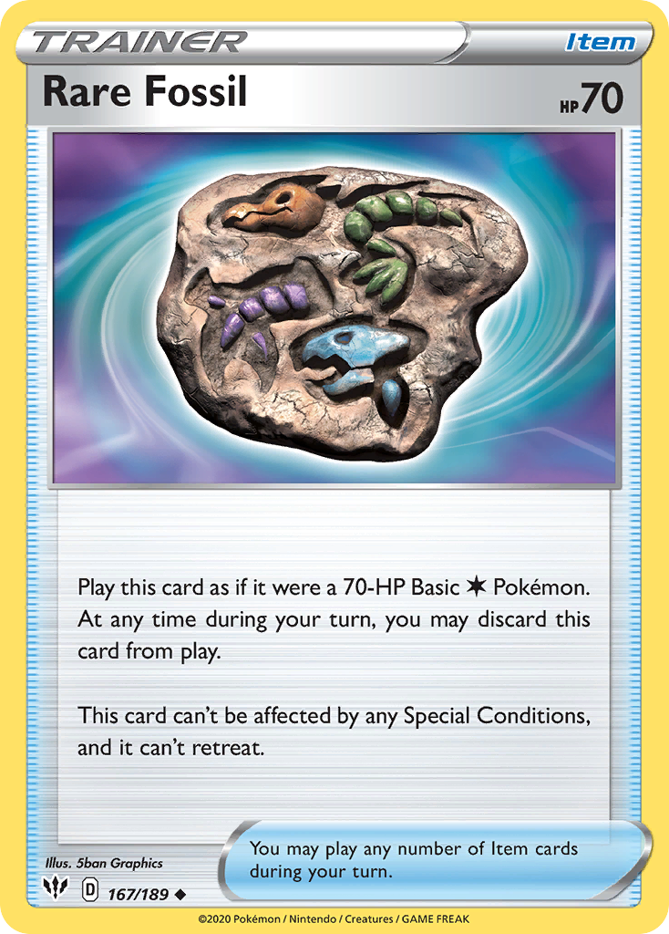 Rare Fossil [SWSH03 - 167/189]