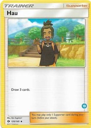Hau (19) (Alolan Ninetales Half-Deck) [SMK2 - 120/149]