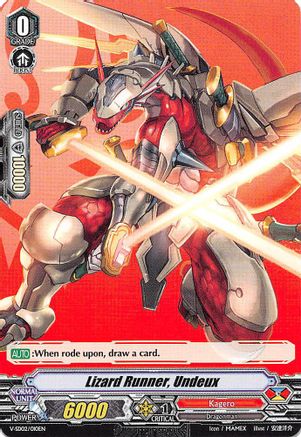 Lizard Runner, Undeux (V-SD02/010EN) - V Start Deck 02: 2018 Free Experience Deck "Kagero"