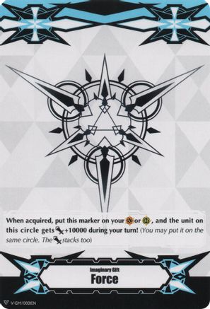 Imaginary Gift [Force] (V-GM/0001EN) - Gift Markers