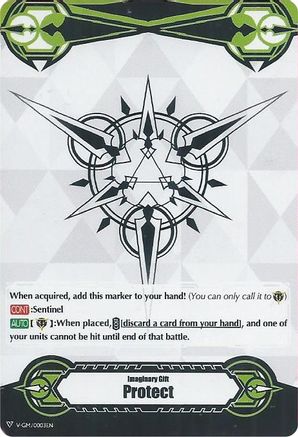 Imaginary Gift [Protect] (V-GM/0003EN) - Gift Markers