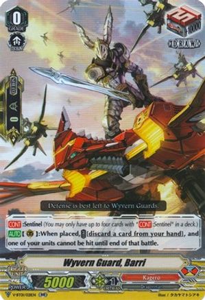 Wyvern Guard, Barri (V-BT01/021EN) - V-BT01: Unite! Team Q4
