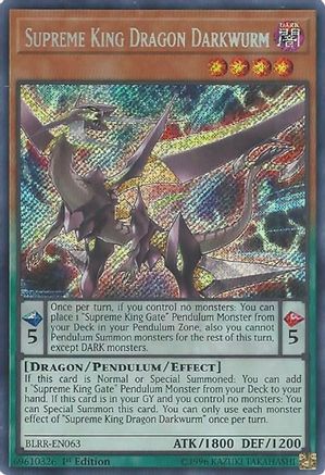 Supreme King Dragon Darkwurm [BLRR - BLRR-EN063]