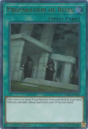 Preparation of Rites [BLRR - BLRR-EN088]