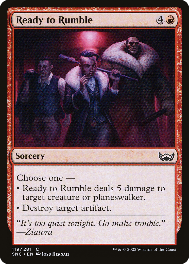 Ready to Rumble [SNC - 119]
