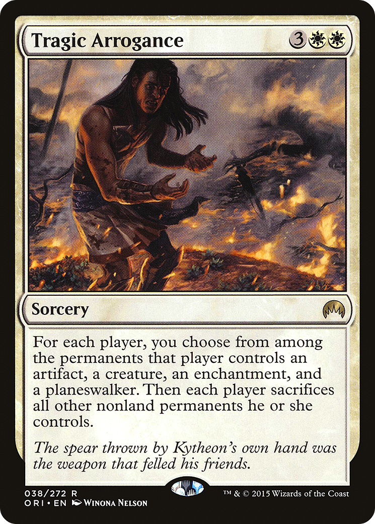 Tragic Arrogance [ORI - 38]