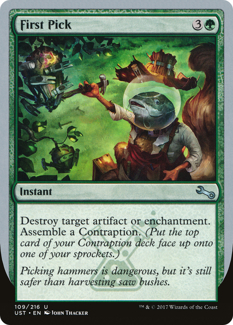 First Pick [UST - 109]