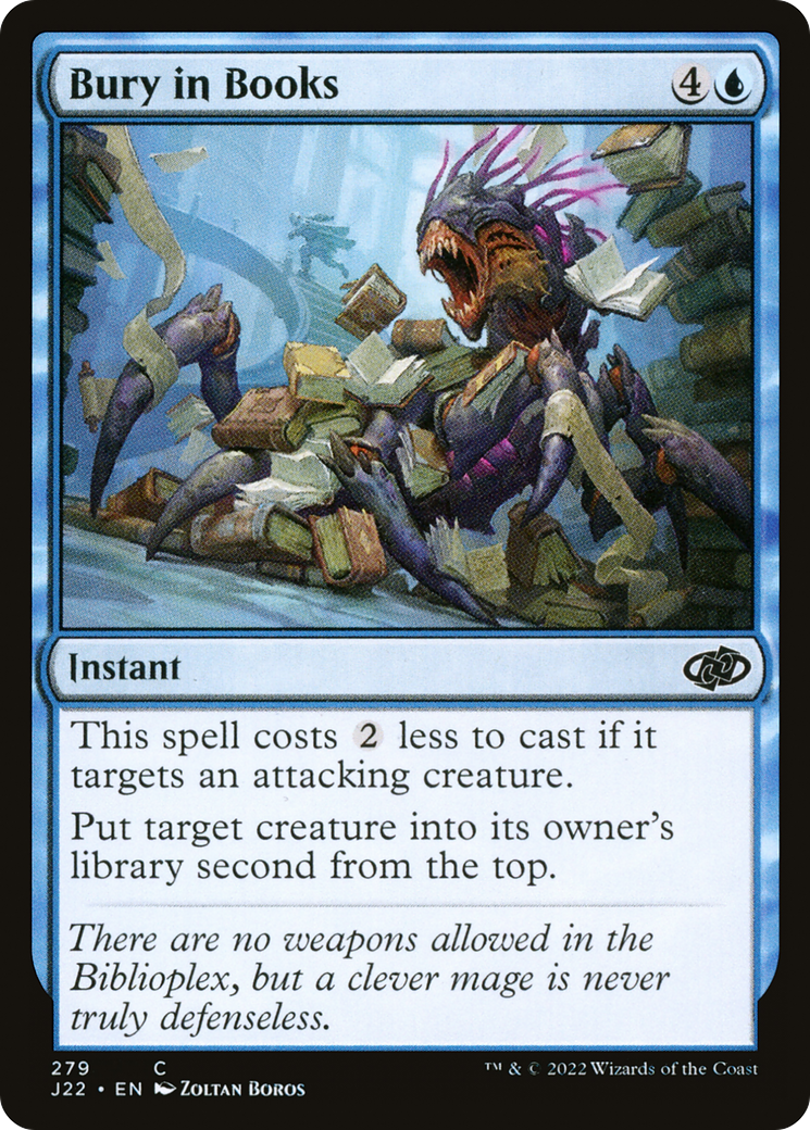 Bury in Books [J22 - 279]
