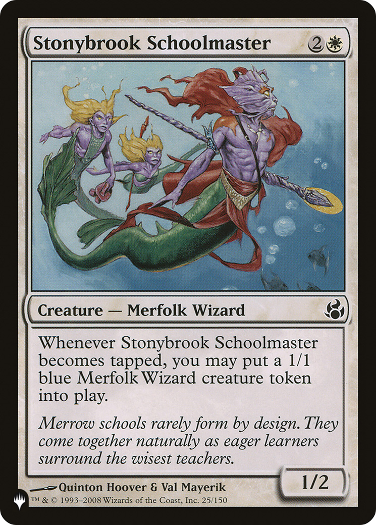 Stonybrook Schoolmaster [LIST - 25/150]