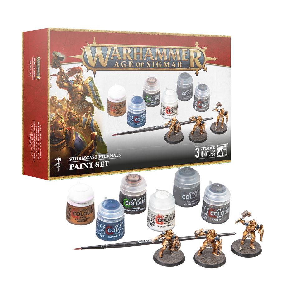 Warhammer - Age of Sigmar - Stormcast Eternals Paint Set