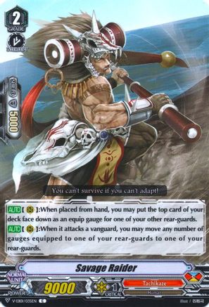 Savage Raider (V-EB01/035EN) - V-EB01: The Destructive Roar