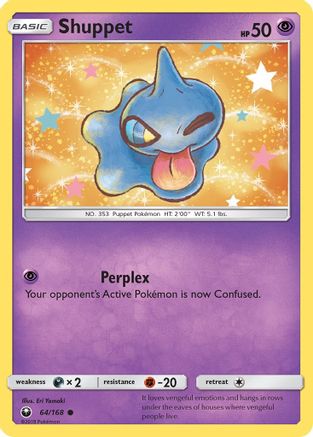 Shuppet (64) 064  - Reverse Holofoil SM  Celestial Storm - Common