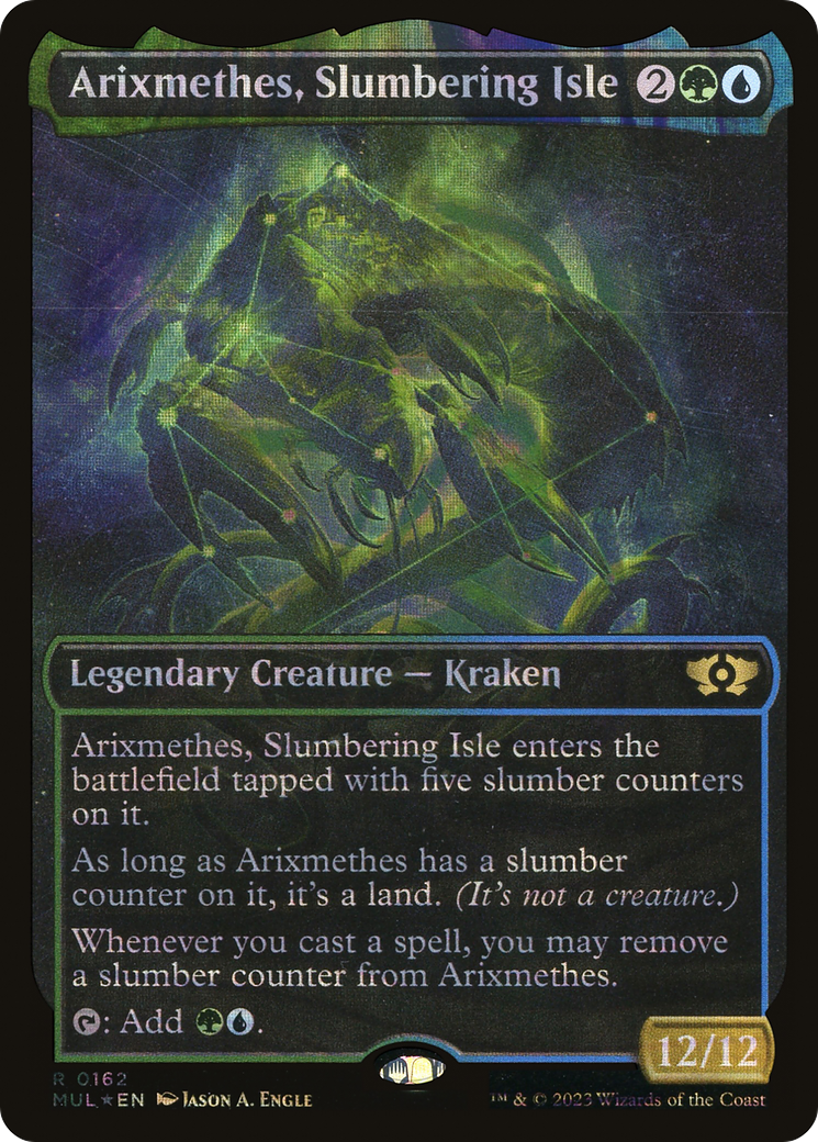 Arixmethes, Slumbering Isle (Halo Foil) [MUL - 162]