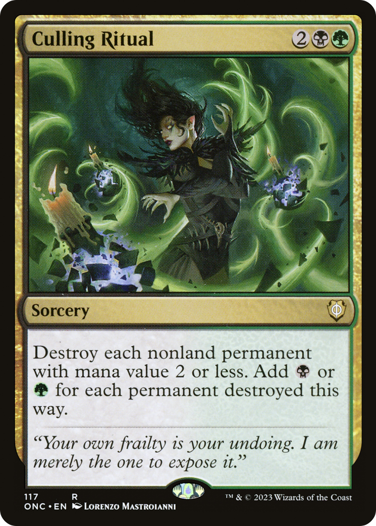 Culling Ritual [ONC - 117]