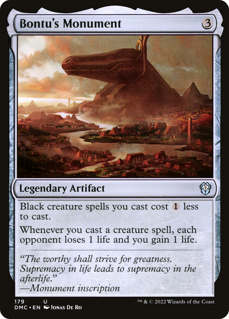 Bontu's Monument [DMC - 179]
