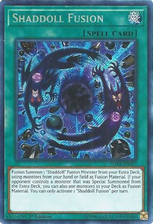 Shaddoll Fusion (SHVA-EN057) - Shadows in Valhalla 1st Edition