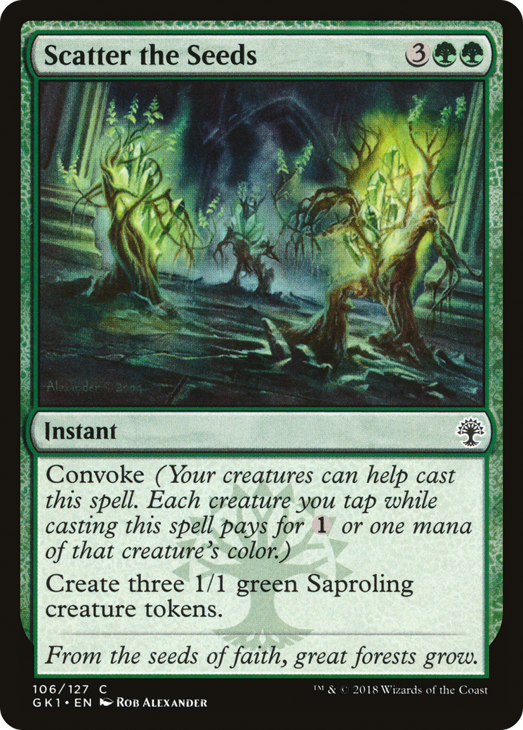 Scatter the Seeds [GR1 - 106]