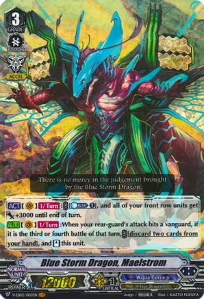 Blue Storm Dragon, Maelstrom (V-EB02/003EN) - V-EB02: Champions of the Asia Circuit