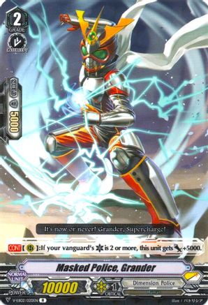 Masked Police, Grander (V-EB02/020EN) - V-EB02: Champions of the Asia Circuit