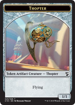Thopter (025) // Servo Double-Sided Token [C18 - 25 // 24]