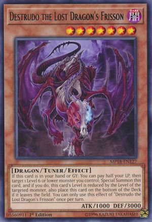 Destrudo the Lost Dragon's Frisson [MP18 - MP18-EN127]