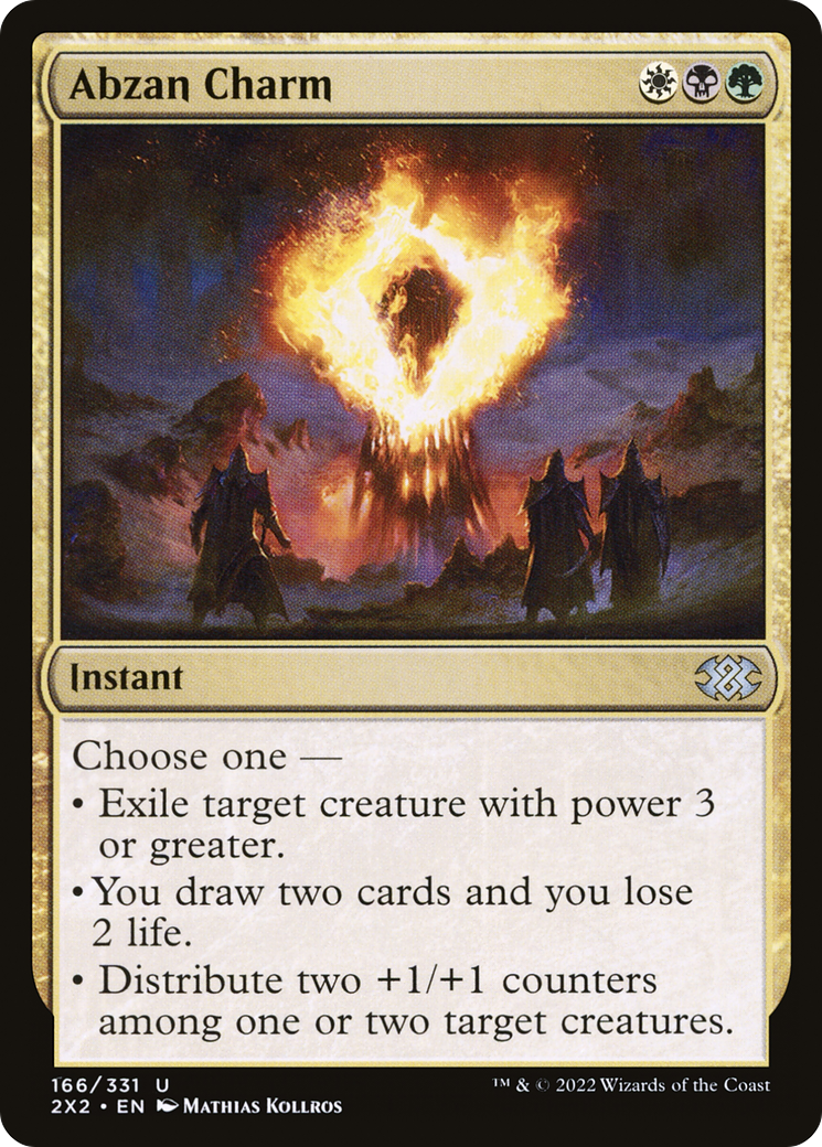 Abzan Charm [2X2 - 166]