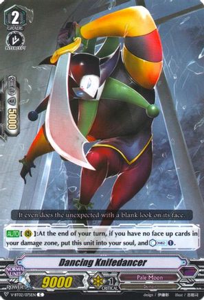 Dancing Knifedancer (V-BT02/075EN) - V-BT02 : Strongest! Team AL4