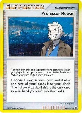 Professor Rowan - 112/130 (Cosmos Holo) [MCAP - 112/130]