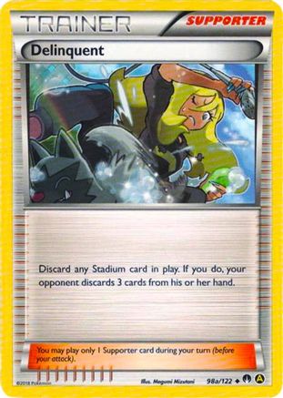 Delinquent 98a/122  Alternate Art Promos - Promo
