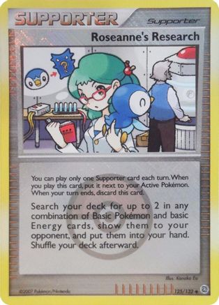 Roseanne's Research - 125/132 (League Promo) [PR - 125/132]